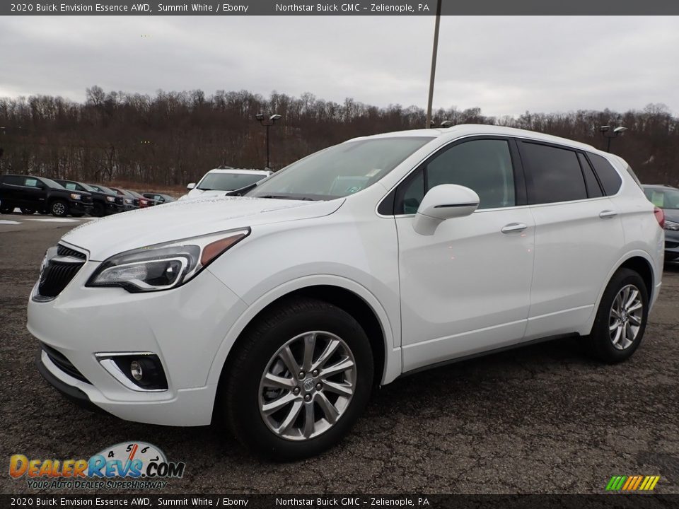 2020 Buick Envision Essence AWD Summit White / Ebony Photo #1