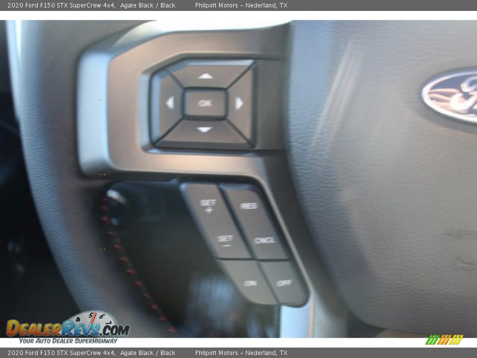 2020 Ford F150 STX SuperCrew 4x4 Agate Black / Black Photo #14