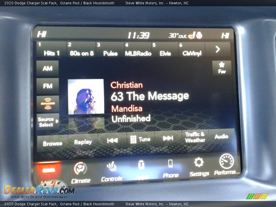 2020 Dodge Charger Scat Pack Octane Red / Black Houndstooth Photo #23