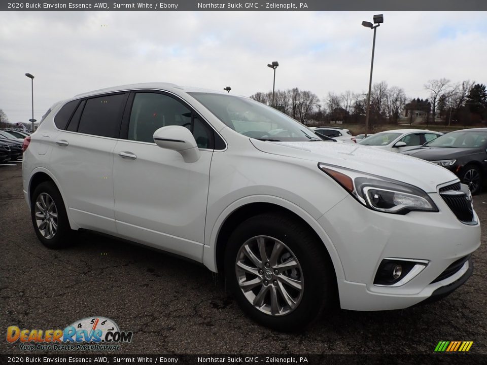 2020 Buick Envision Essence AWD Summit White / Ebony Photo #3