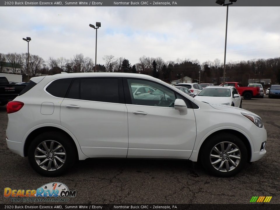 2020 Buick Envision Essence AWD Summit White / Ebony Photo #4