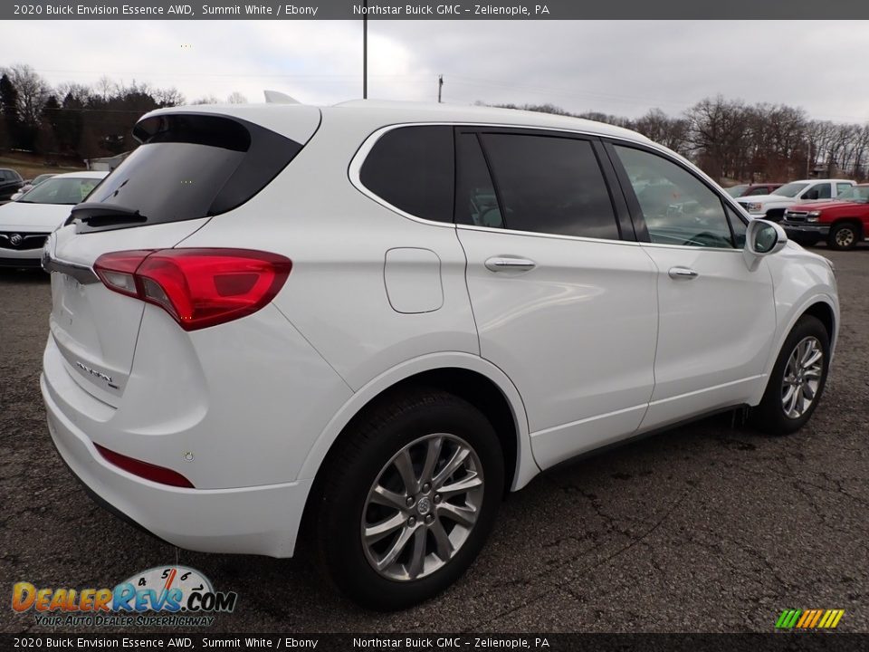 2020 Buick Envision Essence AWD Summit White / Ebony Photo #5