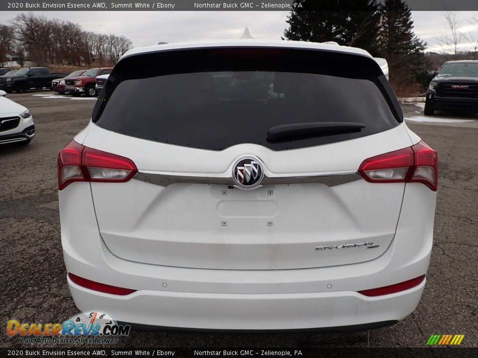 2020 Buick Envision Essence AWD Summit White / Ebony Photo #6