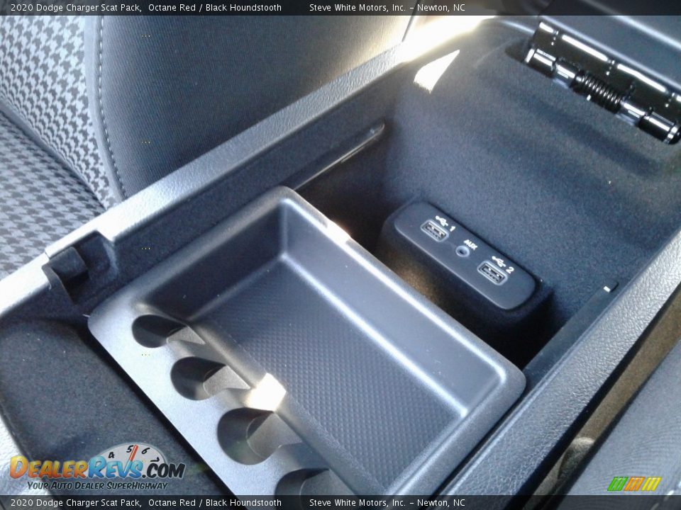 2020 Dodge Charger Scat Pack Octane Red / Black Houndstooth Photo #28