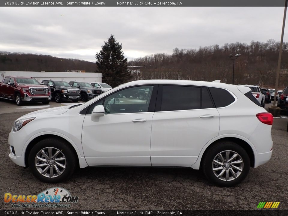 2020 Buick Envision Essence AWD Summit White / Ebony Photo #10