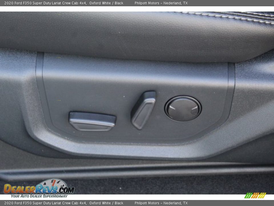 2020 Ford F350 Super Duty Lariat Crew Cab 4x4 Oxford White / Black Photo #11