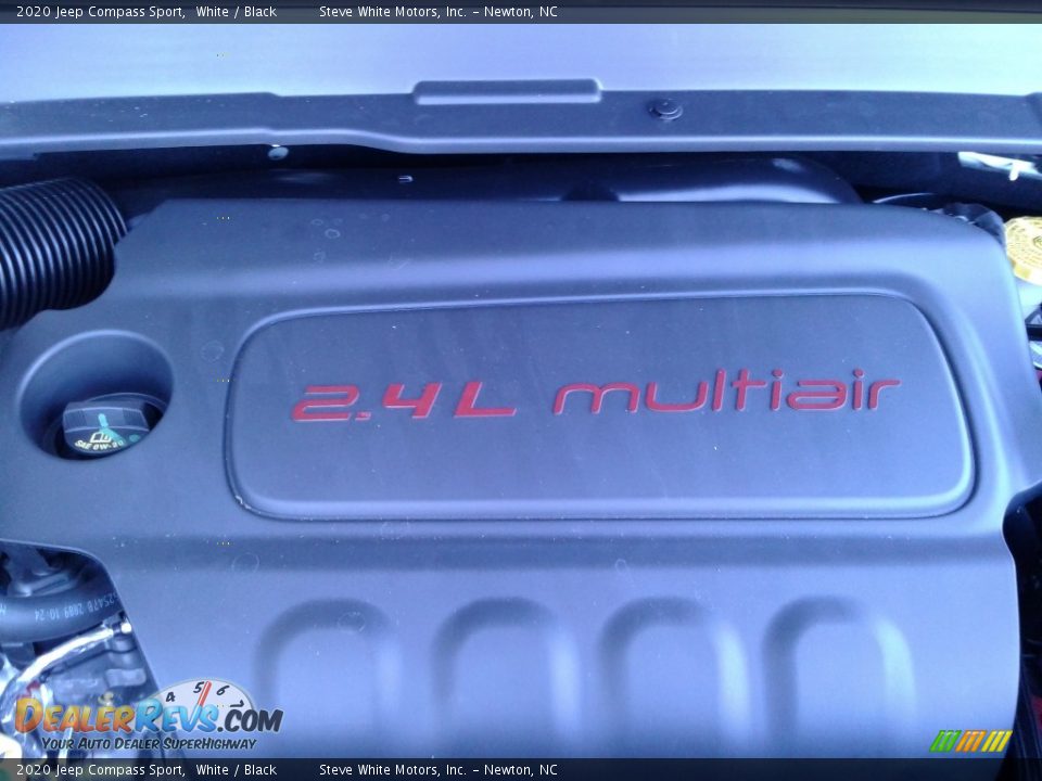 2020 Jeep Compass Sport White / Black Photo #9
