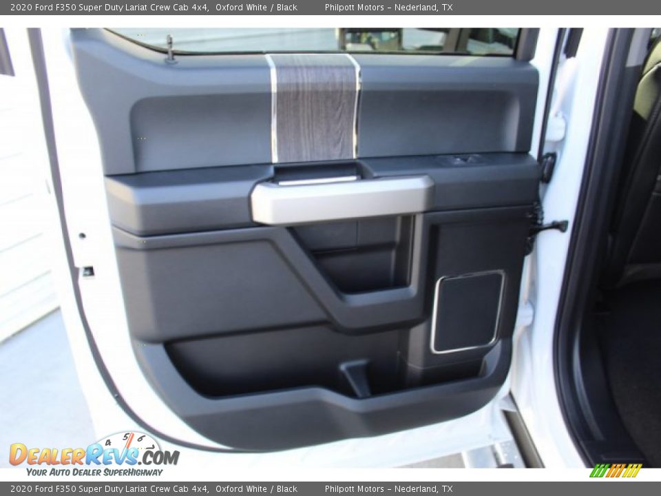 2020 Ford F350 Super Duty Lariat Crew Cab 4x4 Oxford White / Black Photo #19