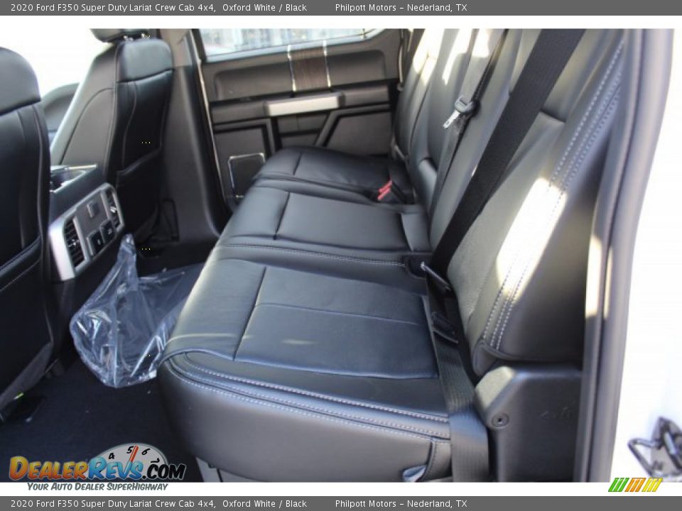 2020 Ford F350 Super Duty Lariat Crew Cab 4x4 Oxford White / Black Photo #20
