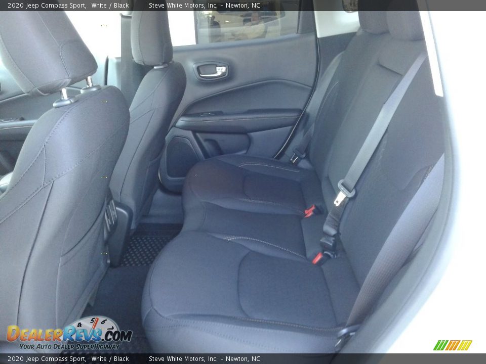 2020 Jeep Compass Sport White / Black Photo #13