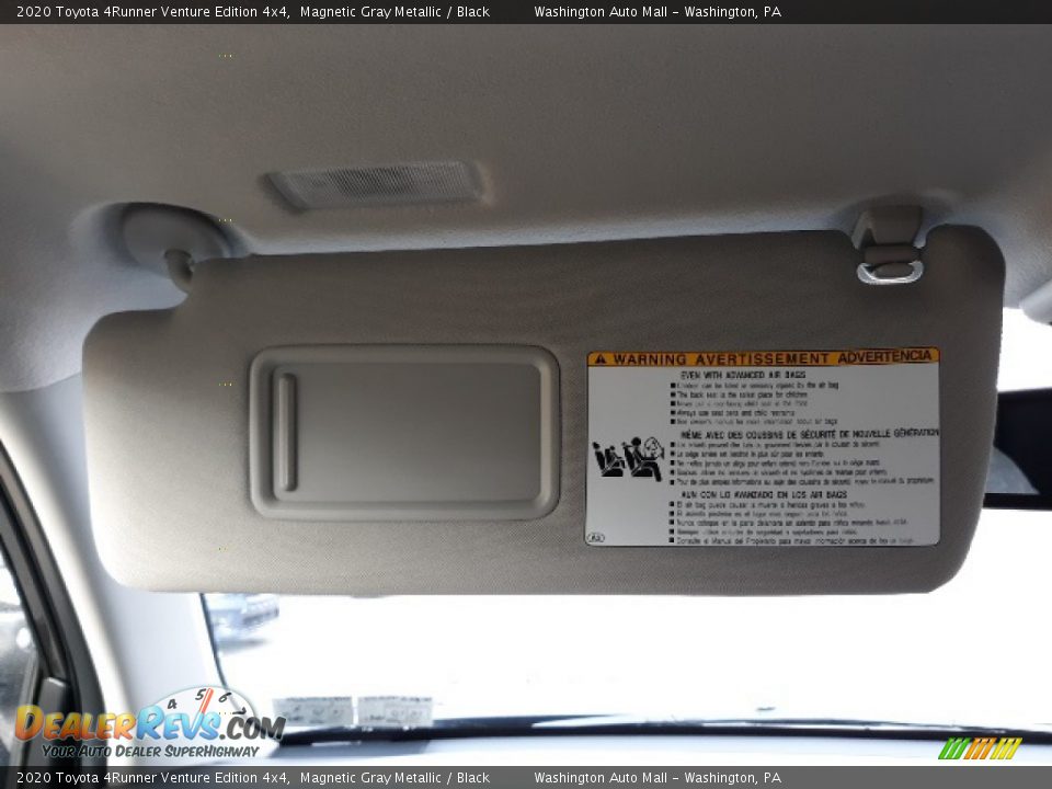 2020 Toyota 4Runner Venture Edition 4x4 Magnetic Gray Metallic / Black Photo #21