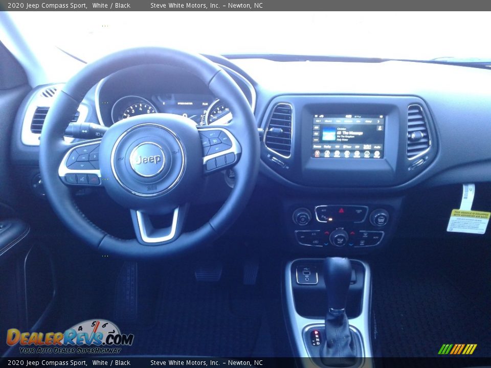 2020 Jeep Compass Sport White / Black Photo #18