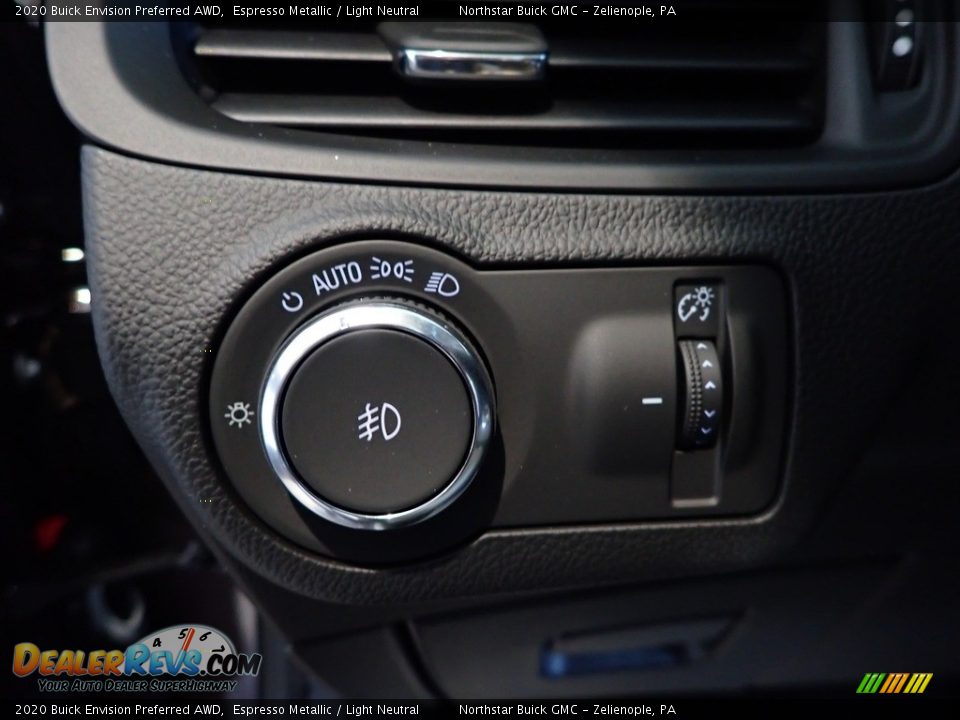 2020 Buick Envision Preferred AWD Espresso Metallic / Light Neutral Photo #16