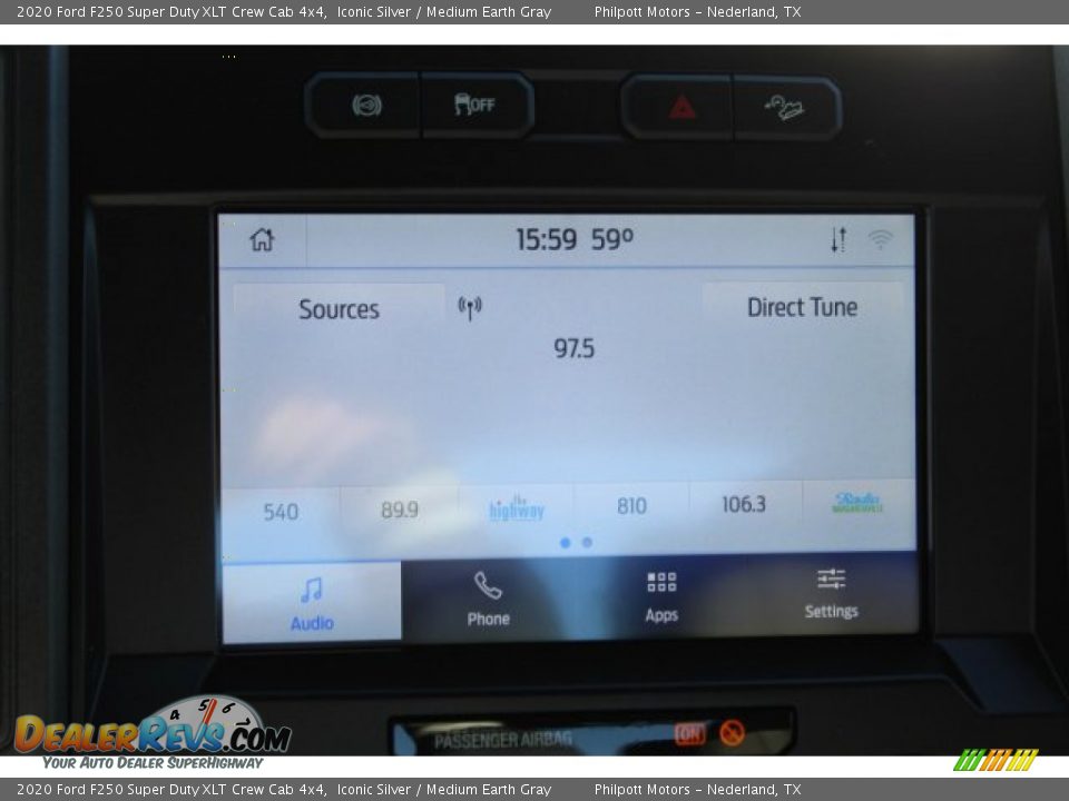 2020 Ford F250 Super Duty XLT Crew Cab 4x4 Iconic Silver / Medium Earth Gray Photo #15