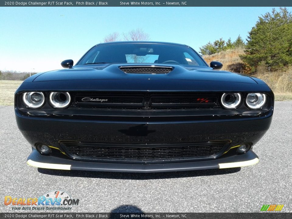 2020 Dodge Challenger R/T Scat Pack Pitch Black / Black Photo #3