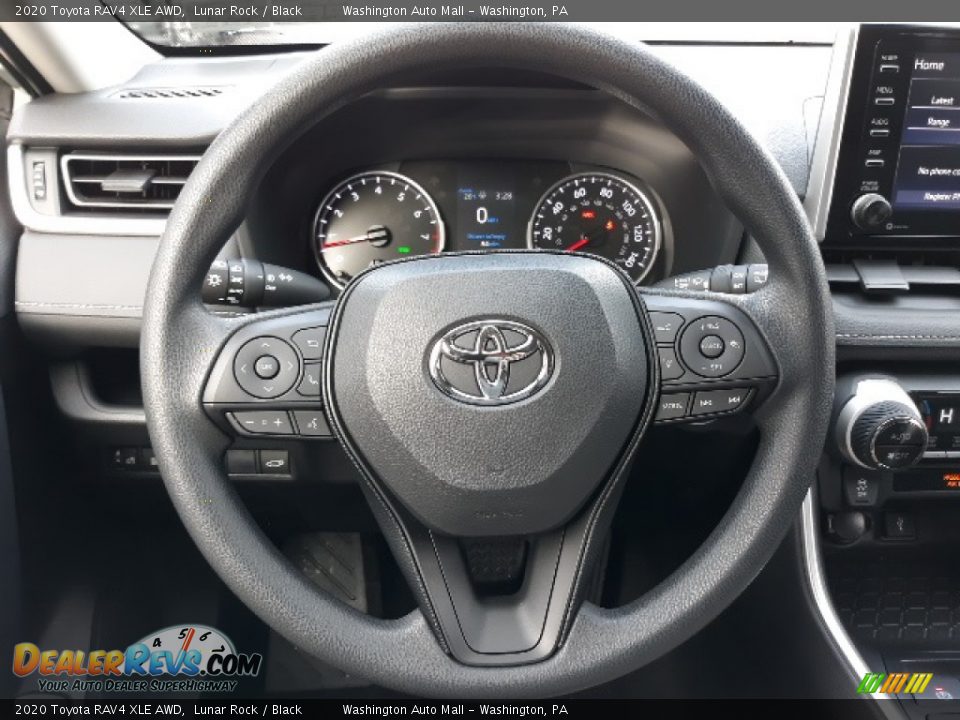 2020 Toyota RAV4 XLE AWD Lunar Rock / Black Photo #4