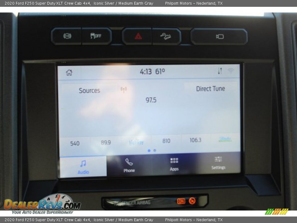 2020 Ford F250 Super Duty XLT Crew Cab 4x4 Iconic Silver / Medium Earth Gray Photo #15