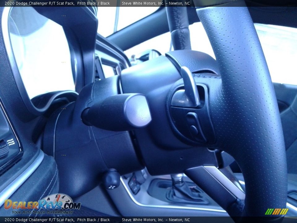 2020 Dodge Challenger R/T Scat Pack Pitch Black / Black Photo #14