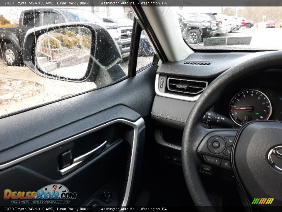 2020 Toyota RAV4 XLE AWD Lunar Rock / Black Photo #7