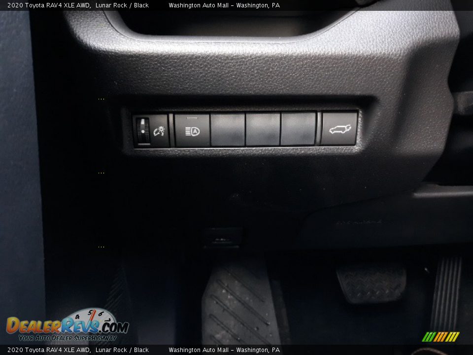 2020 Toyota RAV4 XLE AWD Lunar Rock / Black Photo #9