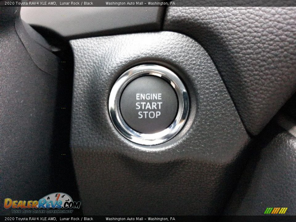 2020 Toyota RAV4 XLE AWD Lunar Rock / Black Photo #10