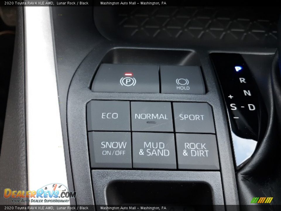 2020 Toyota RAV4 XLE AWD Lunar Rock / Black Photo #14