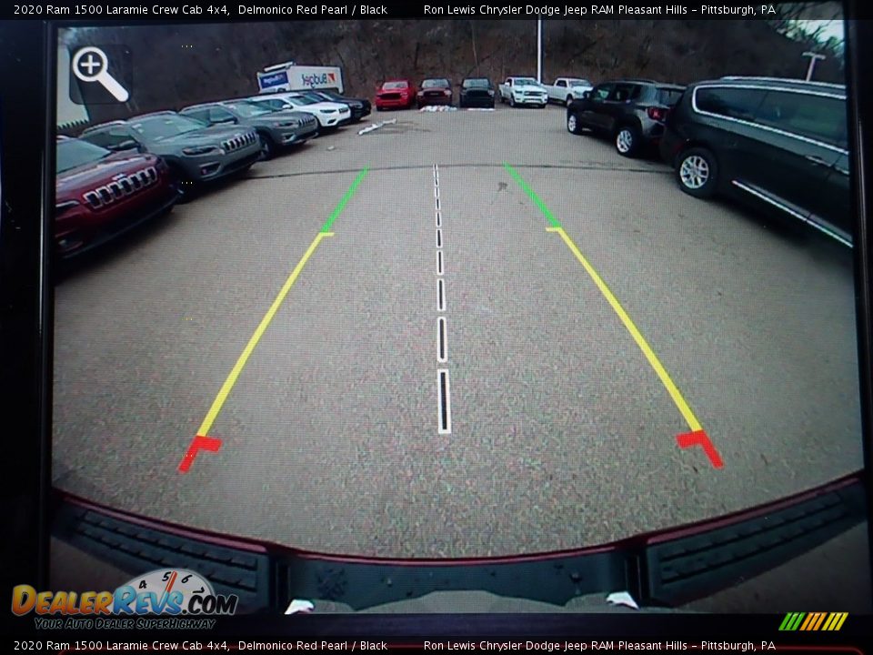 2020 Ram 1500 Laramie Crew Cab 4x4 Delmonico Red Pearl / Black Photo #17
