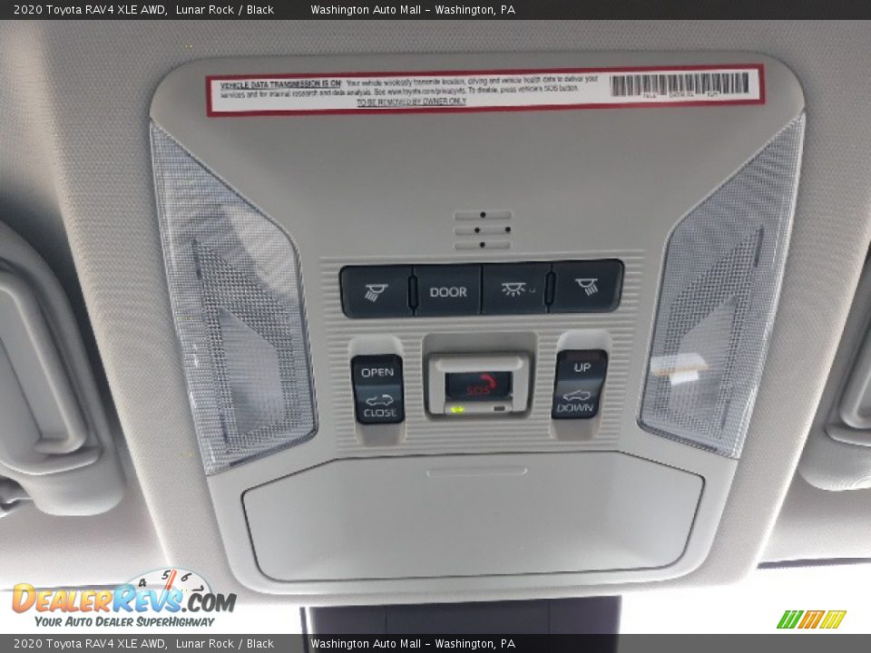 2020 Toyota RAV4 XLE AWD Lunar Rock / Black Photo #18