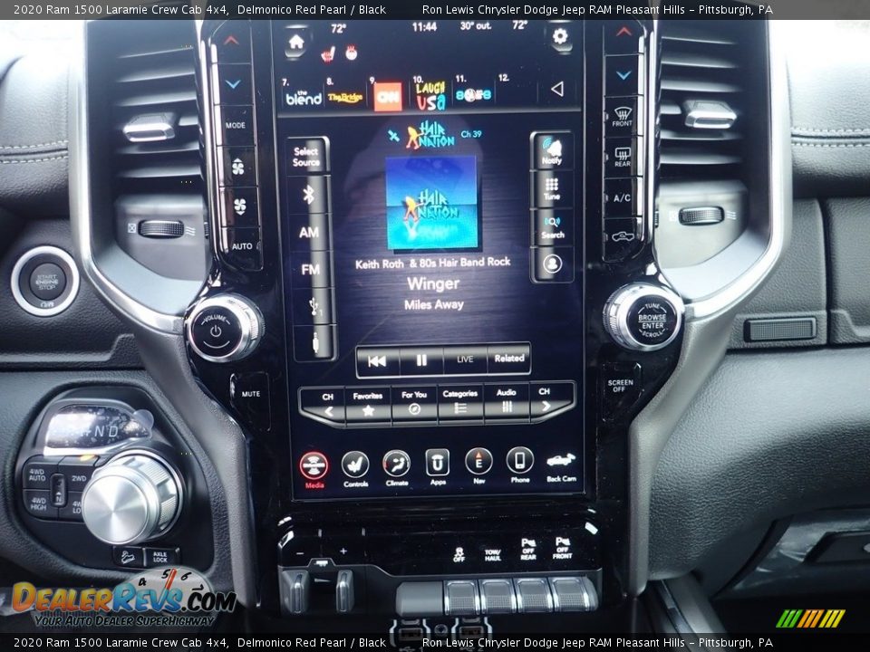 Controls of 2020 Ram 1500 Laramie Crew Cab 4x4 Photo #18