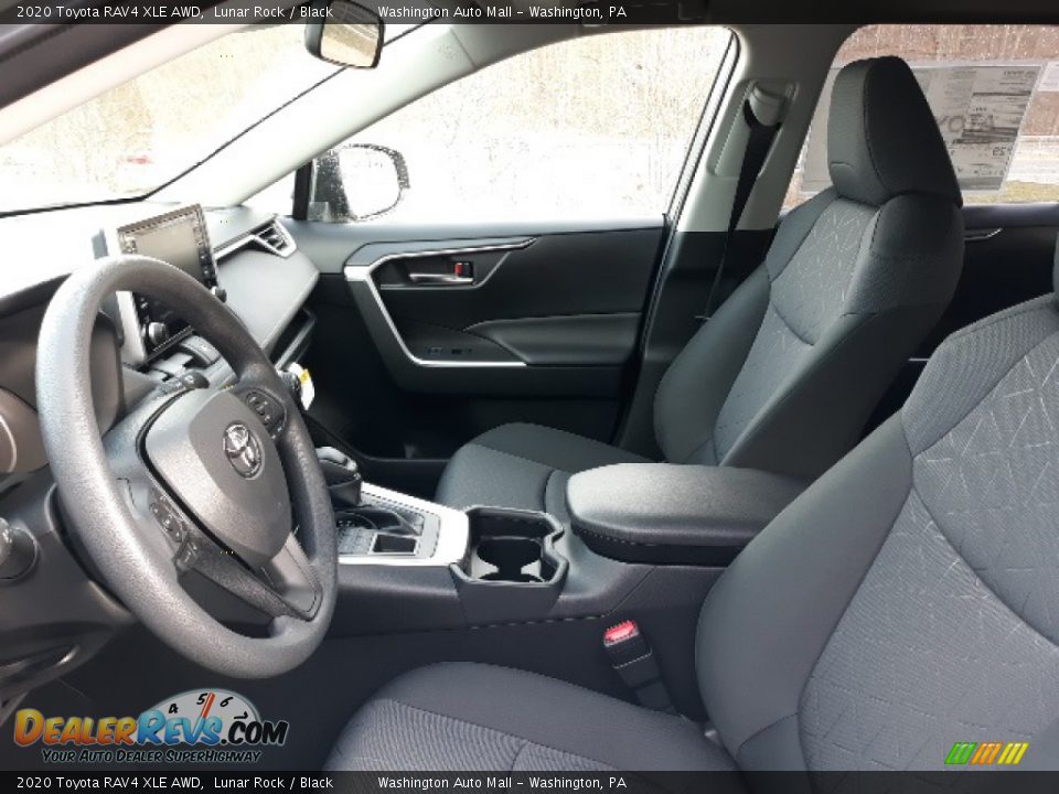 2020 Toyota RAV4 XLE AWD Lunar Rock / Black Photo #21