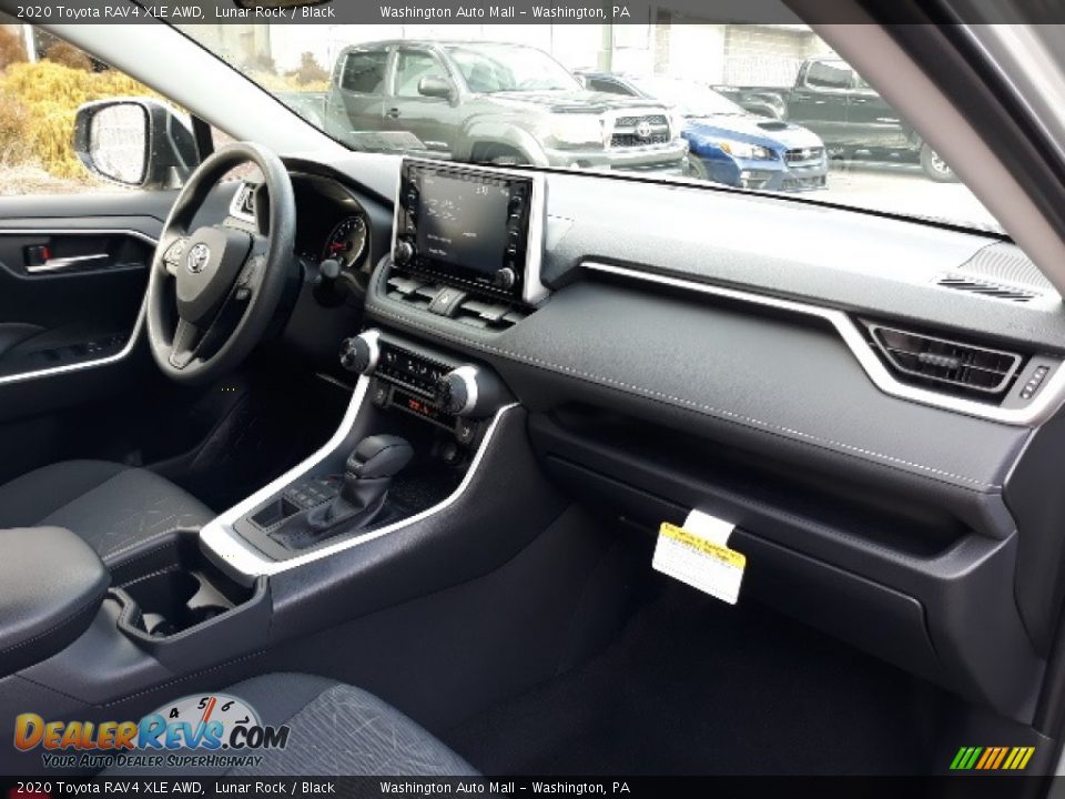 2020 Toyota RAV4 XLE AWD Lunar Rock / Black Photo #34