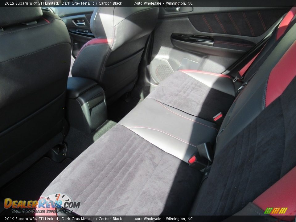 Rear Seat of 2019 Subaru WRX STI Limited Photo #12