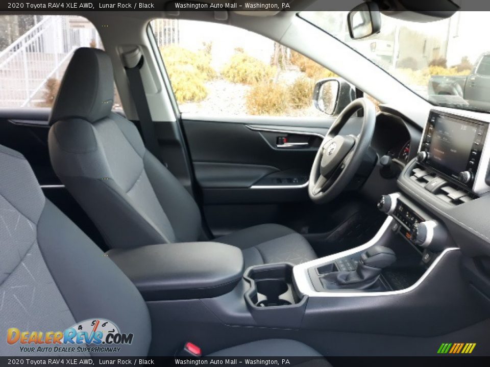 2020 Toyota RAV4 XLE AWD Lunar Rock / Black Photo #35