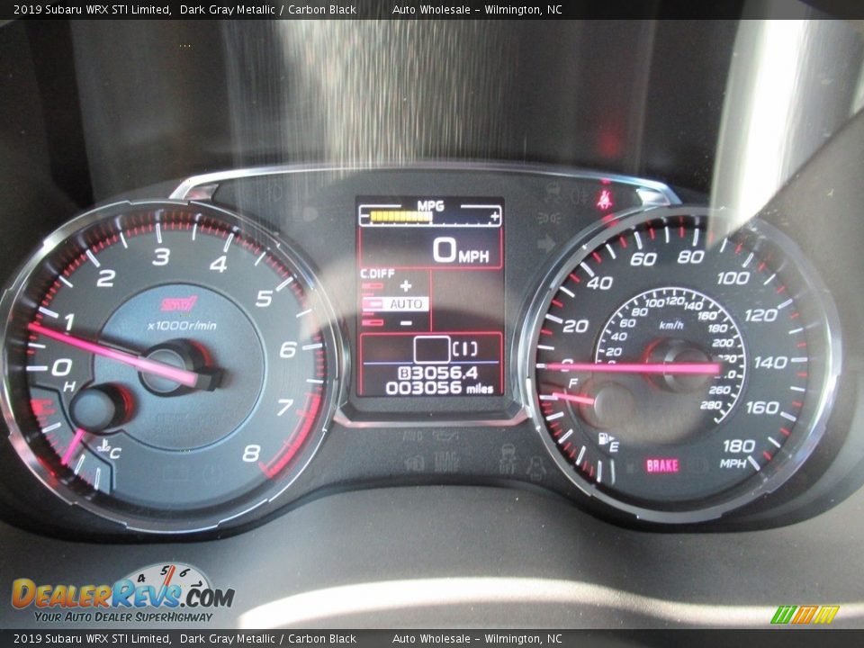 2019 Subaru WRX STI Limited Gauges Photo #16