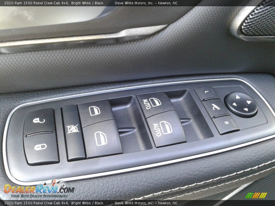2020 Ram 1500 Rebel Crew Cab 4x4 Bright White / Black Photo #14