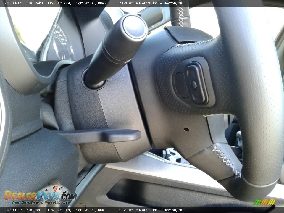 2020 Ram 1500 Rebel Crew Cab 4x4 Steering Wheel Photo #15