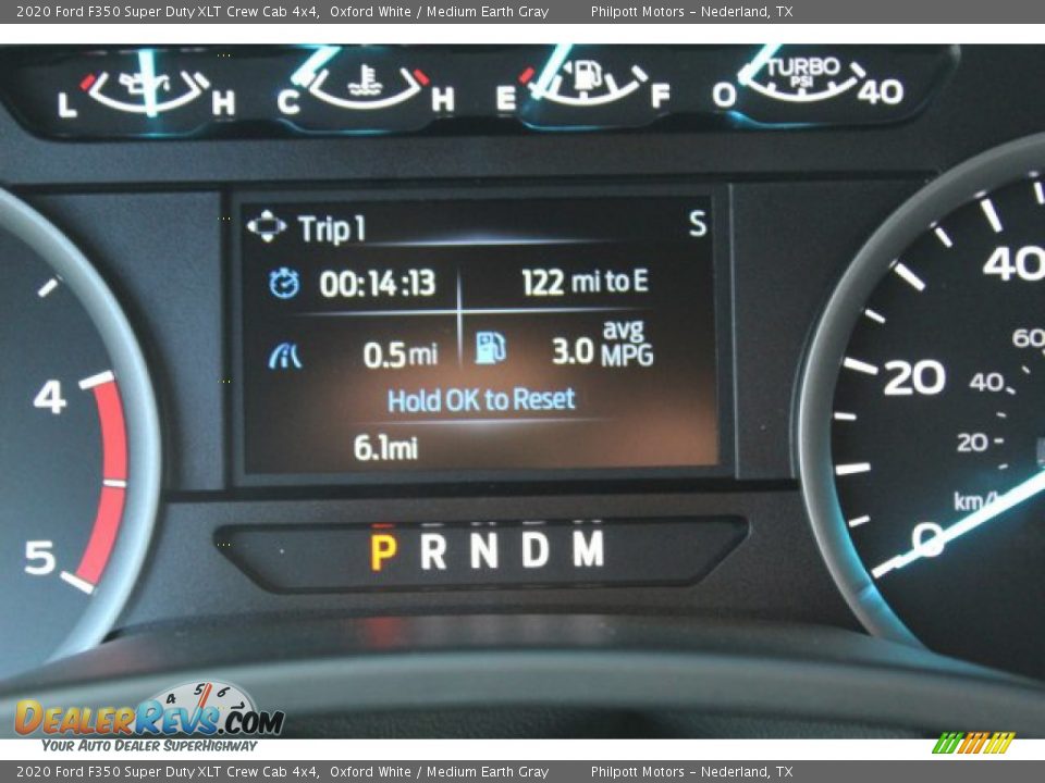 2020 Ford F350 Super Duty XLT Crew Cab 4x4 Oxford White / Medium Earth Gray Photo #14