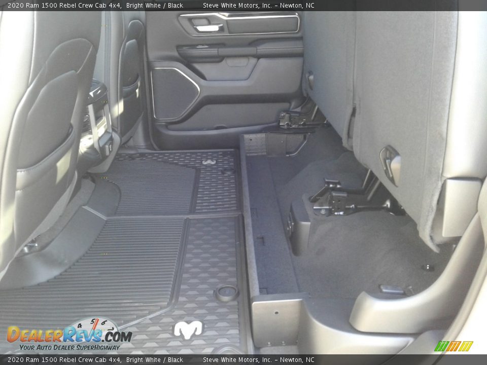 Rear Seat of 2020 Ram 1500 Rebel Crew Cab 4x4 Photo #18