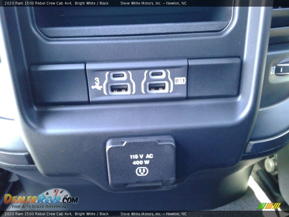 2020 Ram 1500 Rebel Crew Cab 4x4 Bright White / Black Photo #19