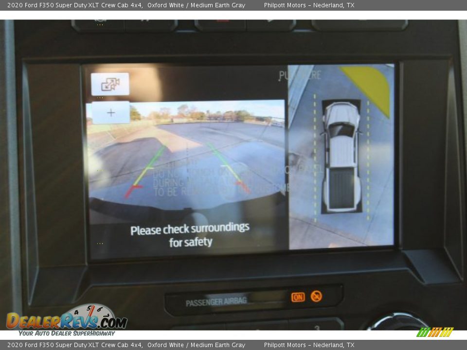 2020 Ford F350 Super Duty XLT Crew Cab 4x4 Oxford White / Medium Earth Gray Photo #17