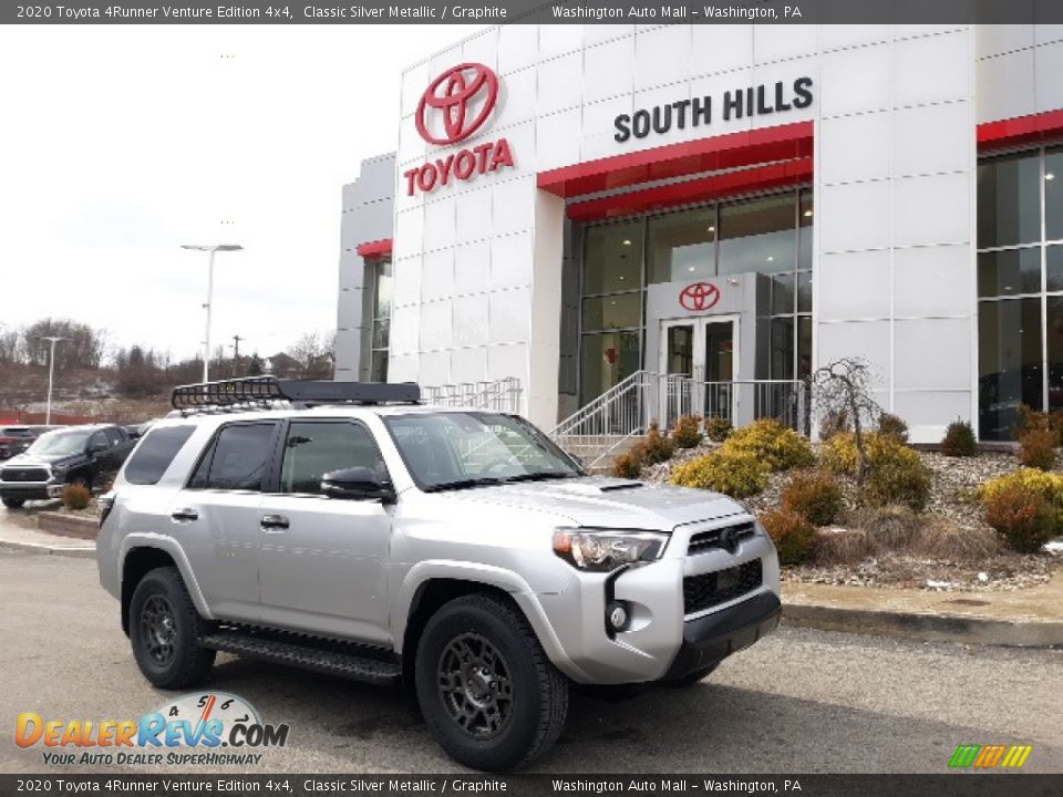 2020 Toyota 4Runner Venture Edition 4x4 Classic Silver Metallic / Graphite Photo #1