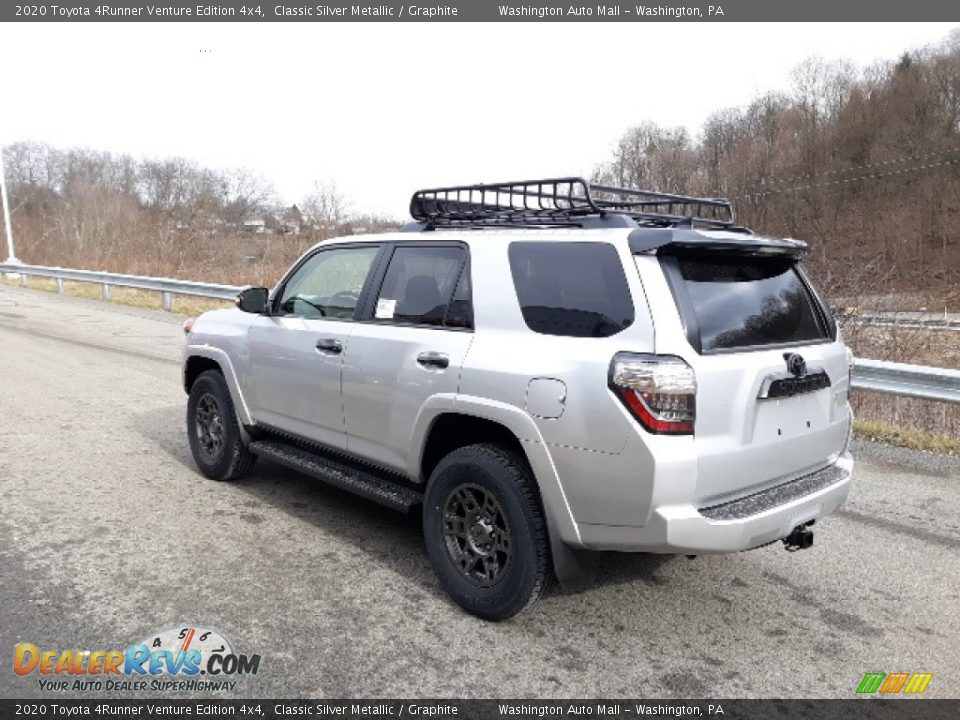 Classic Silver Metallic 2020 Toyota 4Runner Venture Edition 4x4 Photo #2