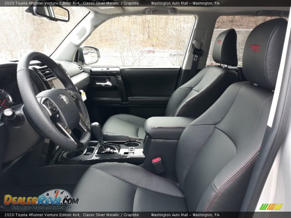 Front Seat of 2020 Toyota 4Runner Venture Edition 4x4 Photo #4