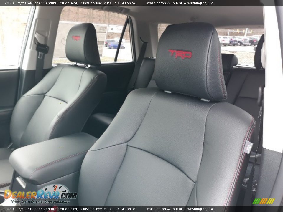 Front Seat of 2020 Toyota 4Runner Venture Edition 4x4 Photo #5