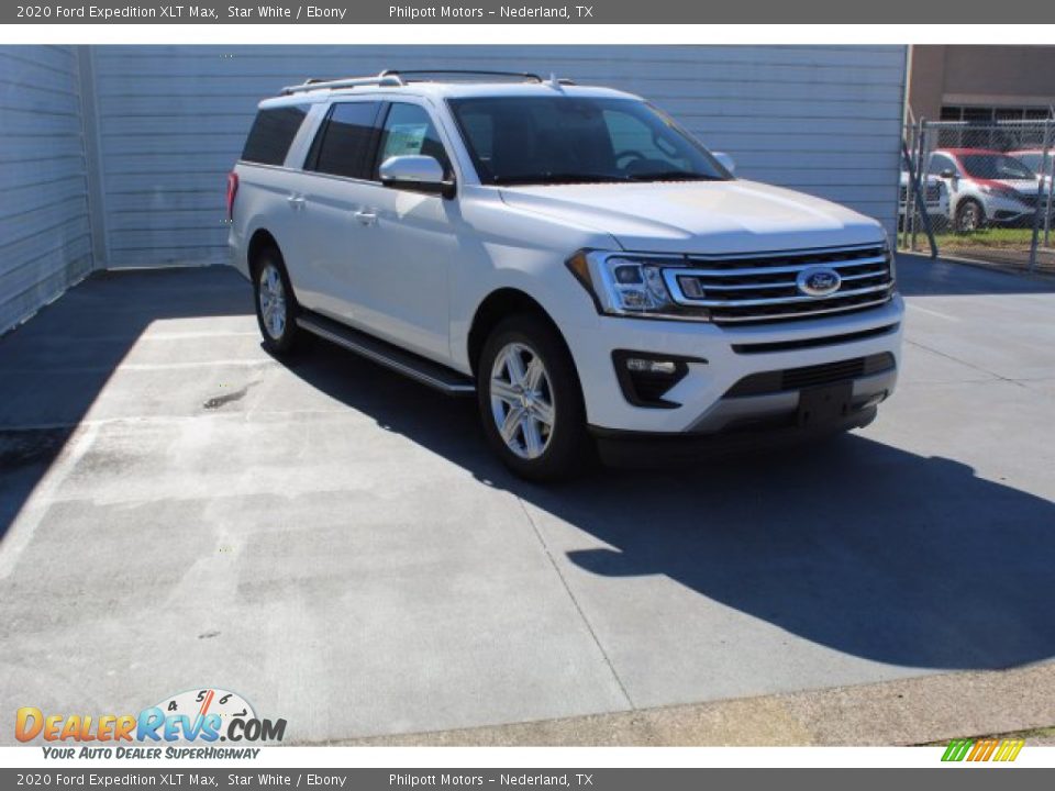 2020 Ford Expedition XLT Max Star White / Ebony Photo #2
