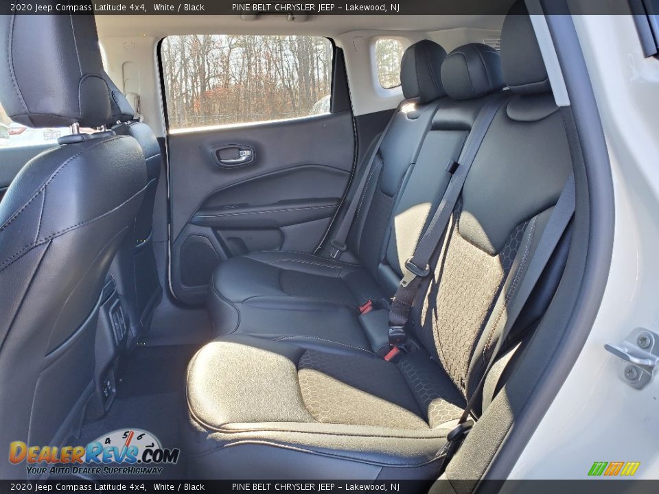 2020 Jeep Compass Latitude 4x4 White / Black Photo #5