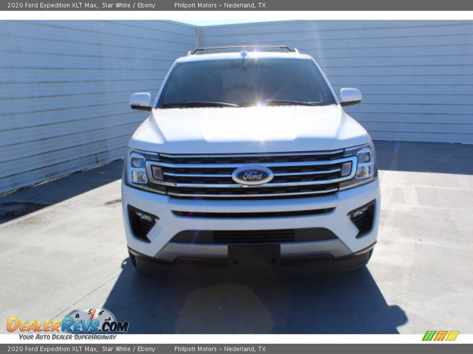 2020 Ford Expedition XLT Max Star White / Ebony Photo #3