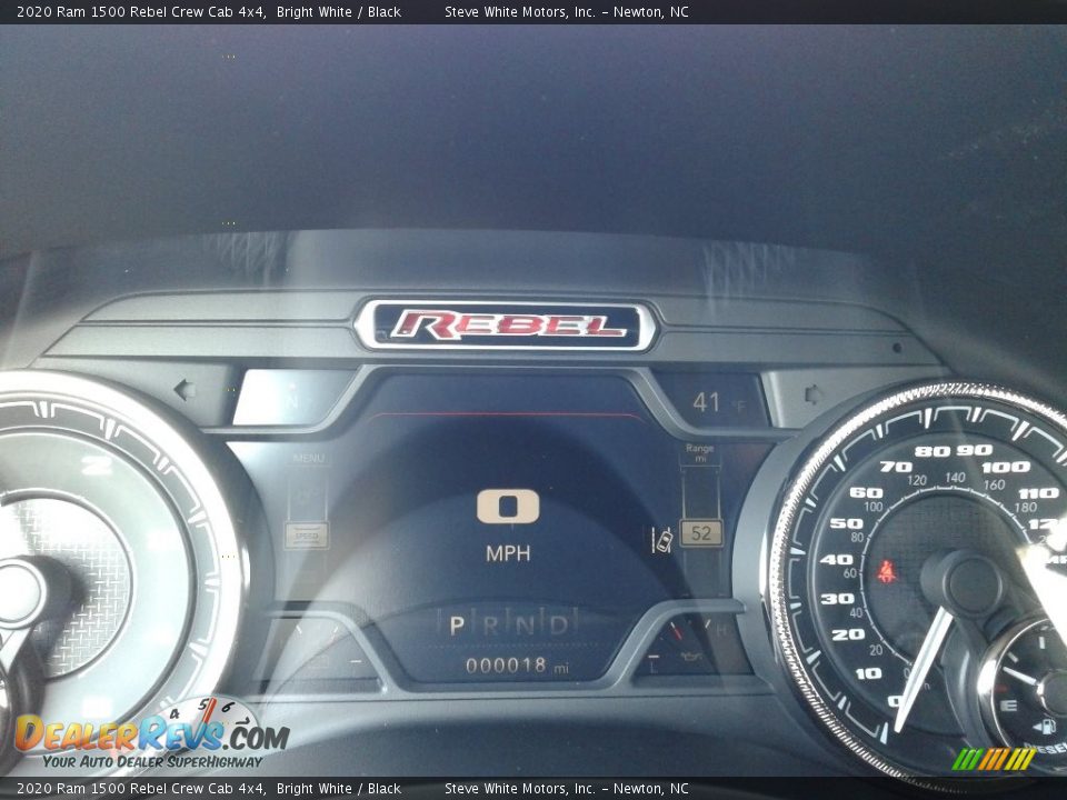 2020 Ram 1500 Rebel Crew Cab 4x4 Gauges Photo #27