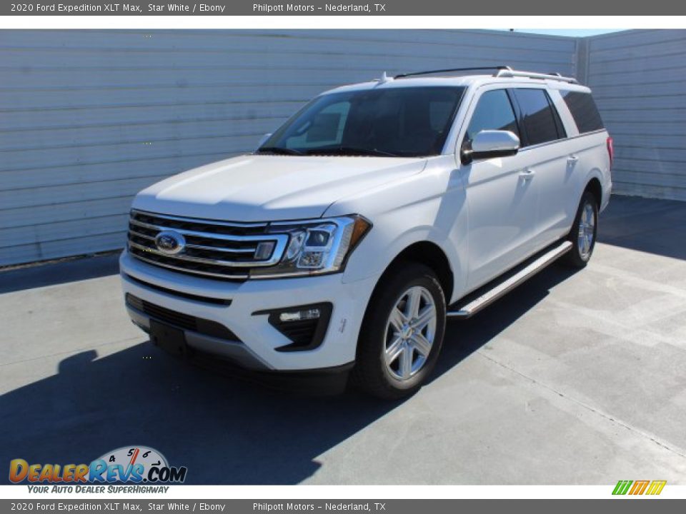 2020 Ford Expedition XLT Max Star White / Ebony Photo #4