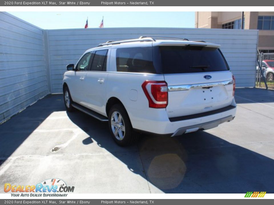 2020 Ford Expedition XLT Max Star White / Ebony Photo #6